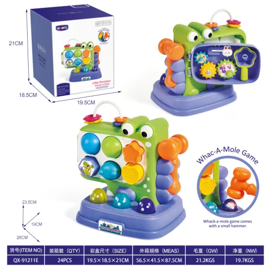 통합 공룡 소리 및 빛/아기 장난감/어린이를 위한 재미있는 아기 장난감
